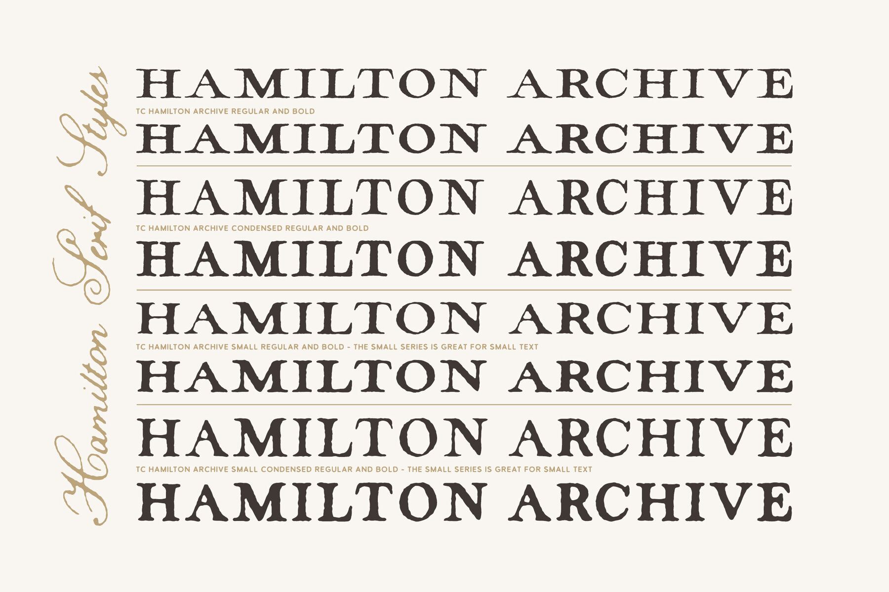 TC Hamilton Archive Collection 13