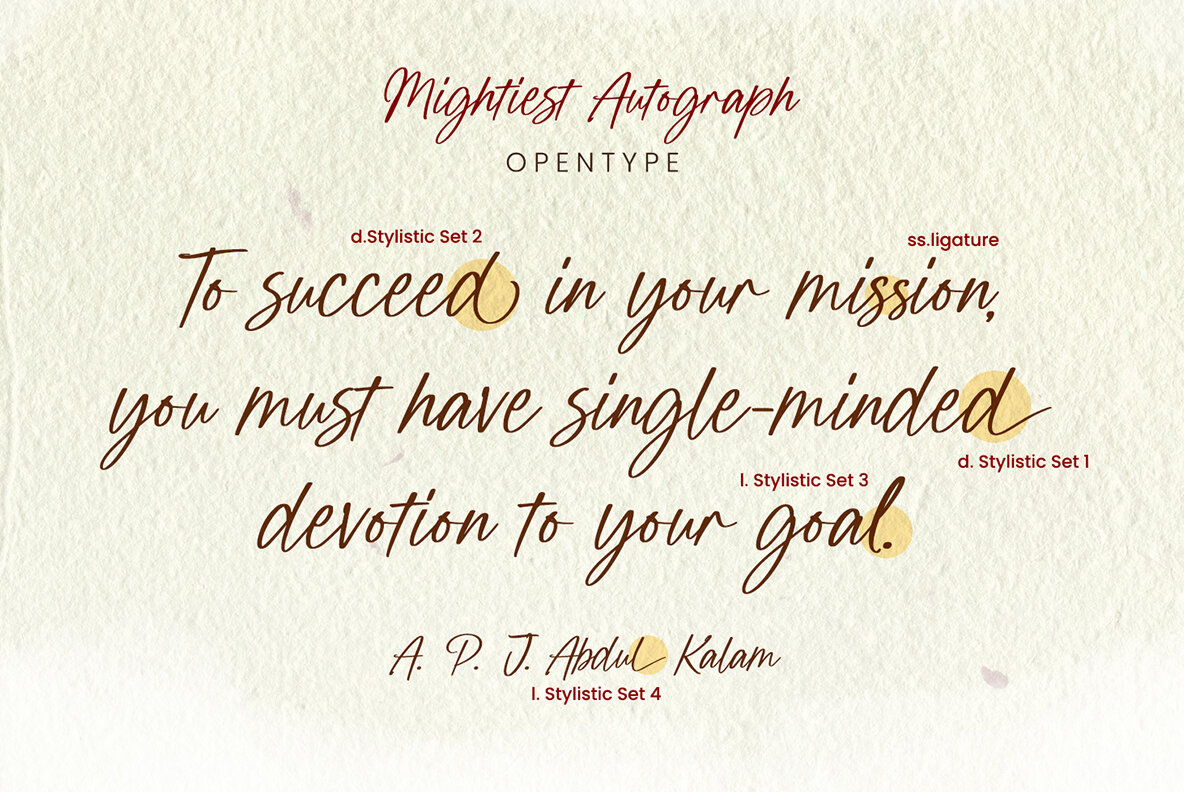 Mighties Autograph 7