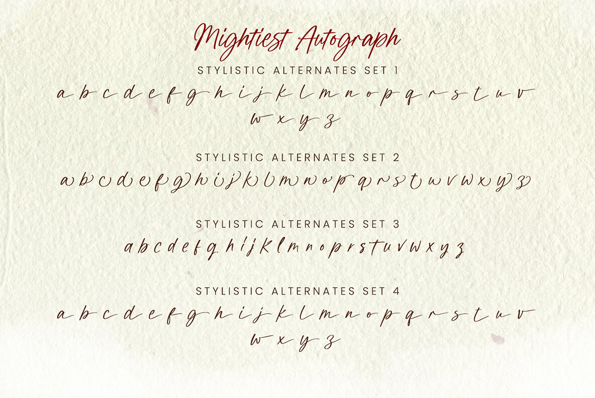 Mighties Autograph 9