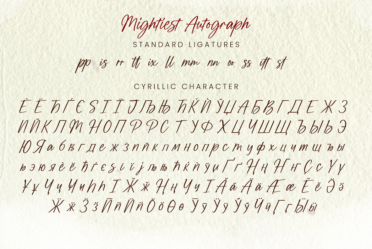 Mighties Autograph 10