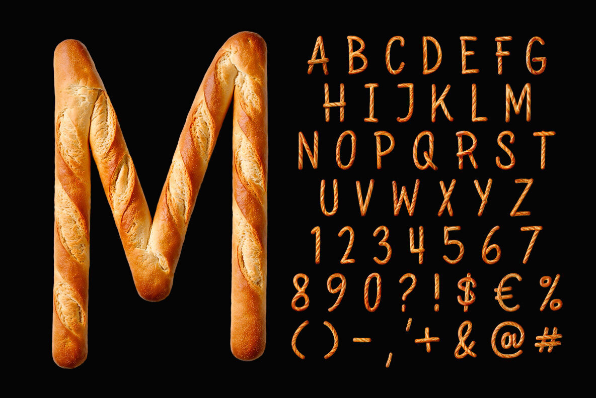French Baguette SVG 3