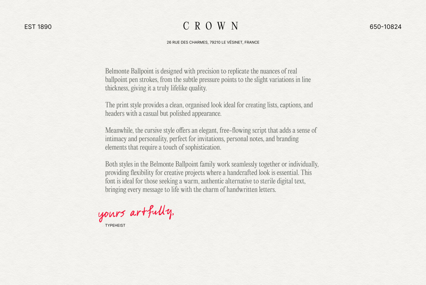 Belmonte Ballpoint 3