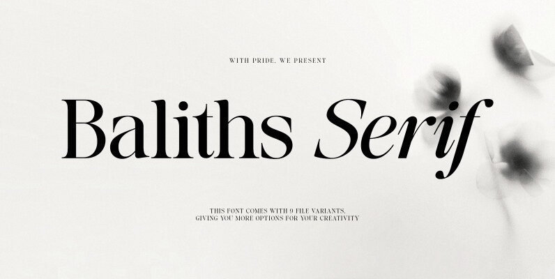 Baliths Serif