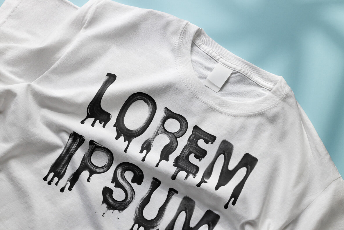 Melt Black Paint SVG 5