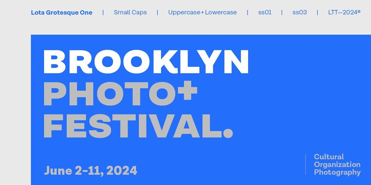 Lota Grotesque One 3