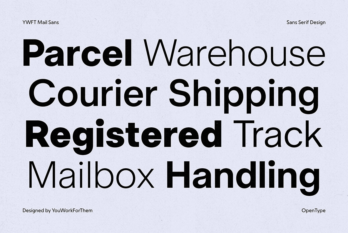 YWFT Mail Sans 4