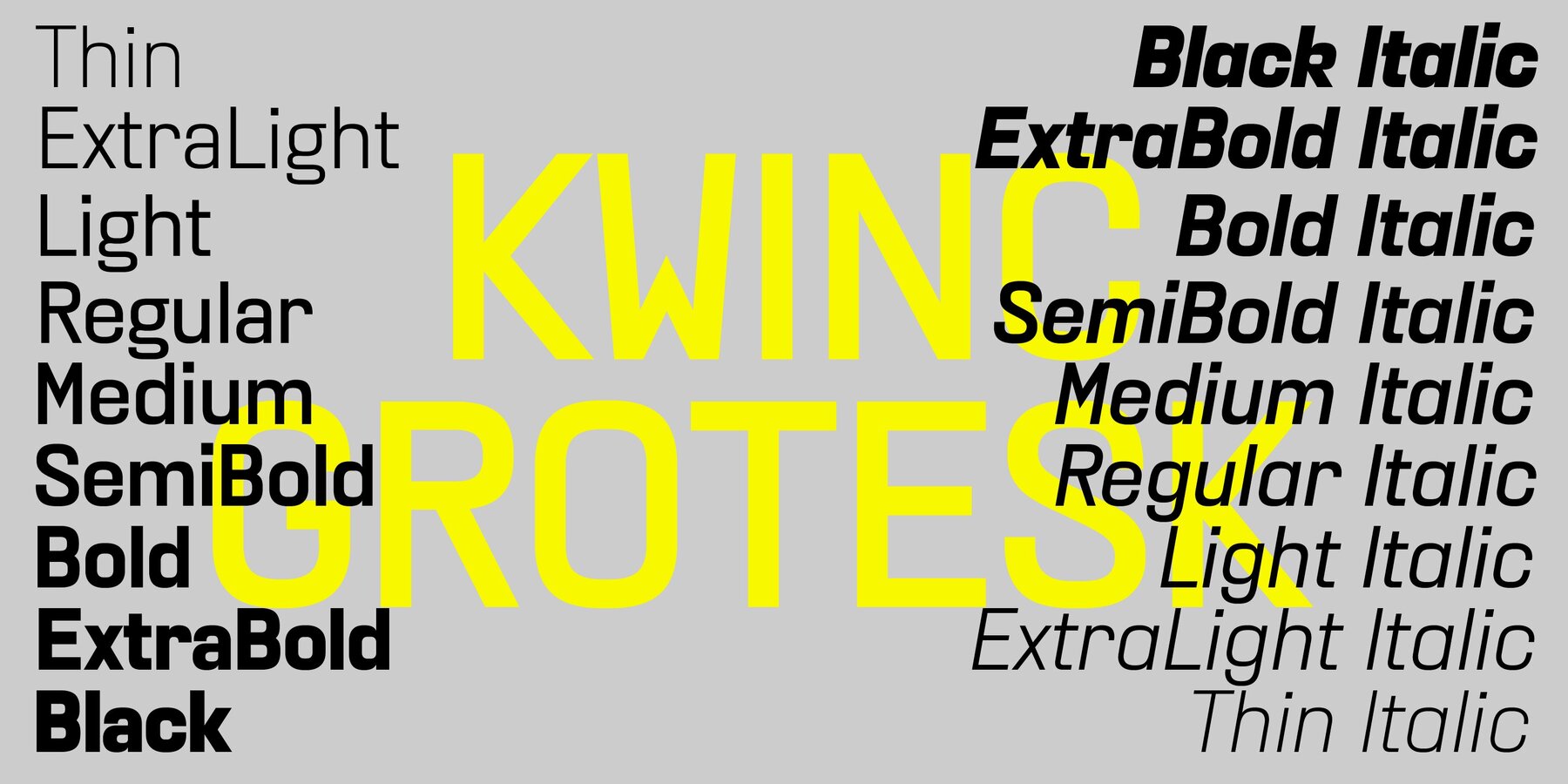 KWINC Grotesk 17