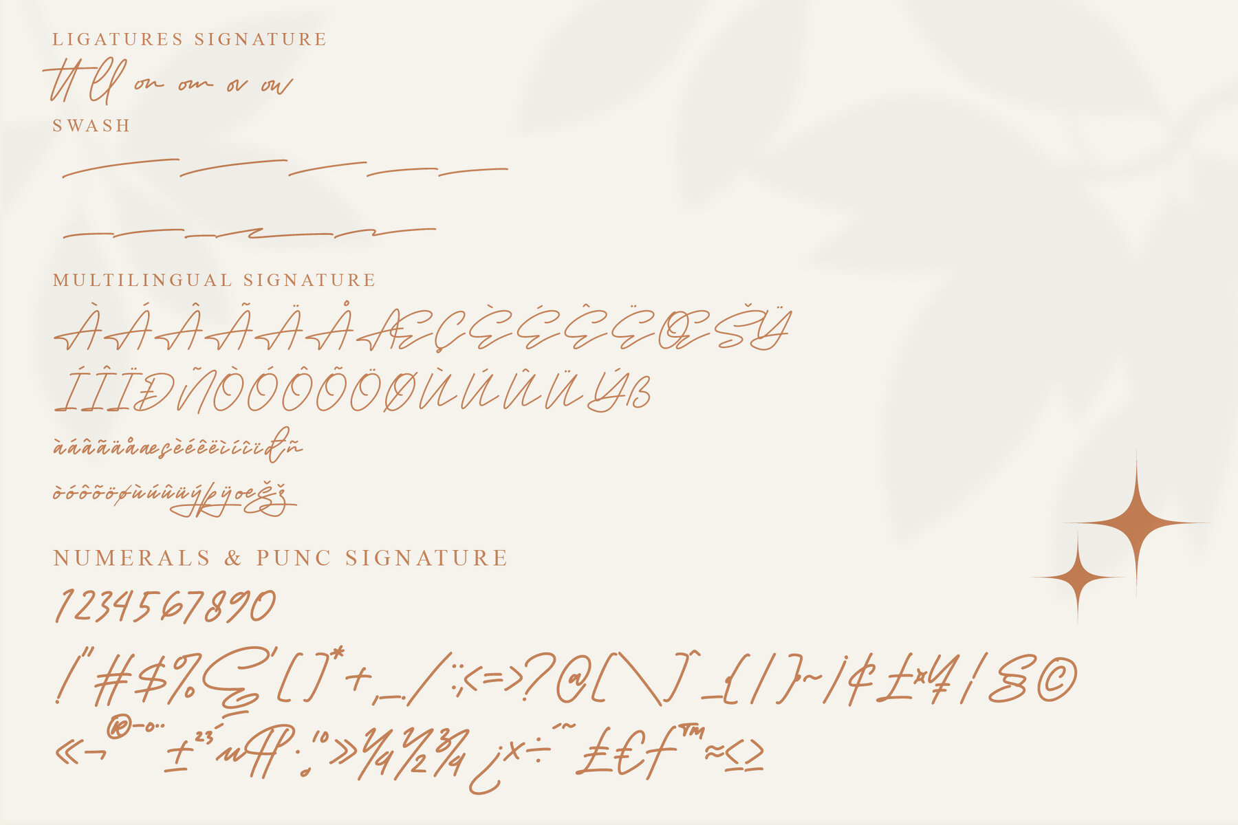 Megasta Signateria Font Duo 14