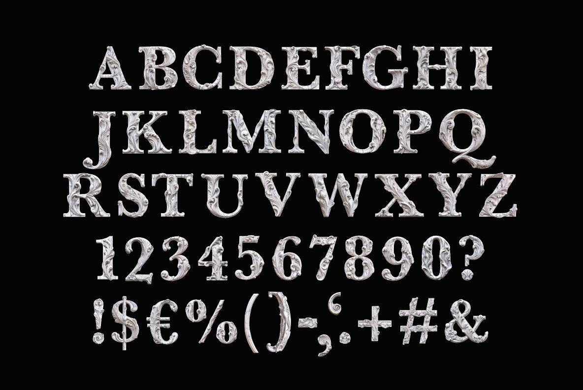 Marble bas relief SVG 3