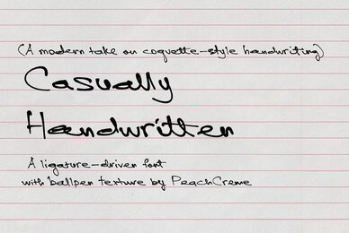 Casually Handwritten