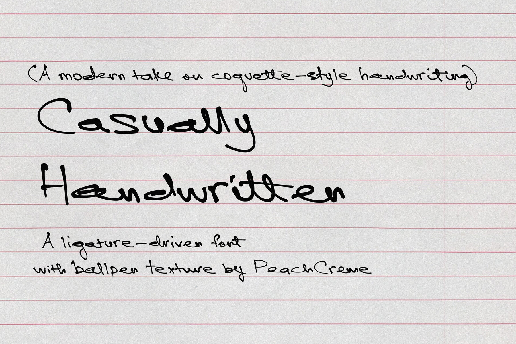 Casually Handwritten 1