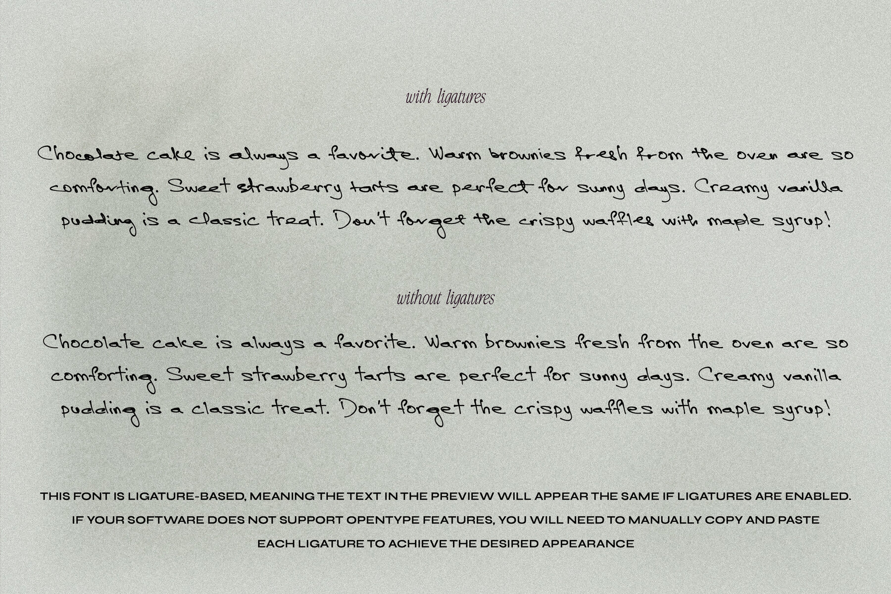 Casually Handwritten 6