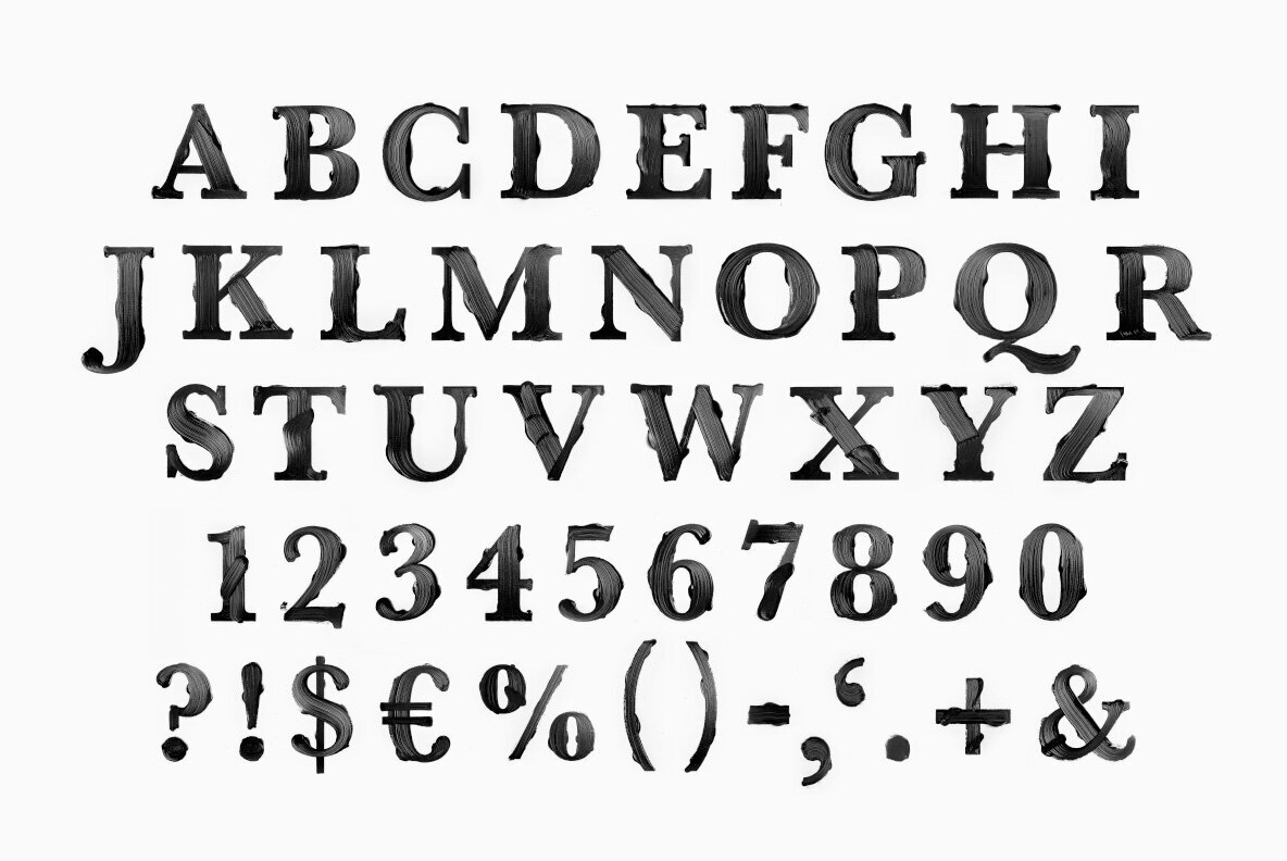 Brushstroke Art SVG 3