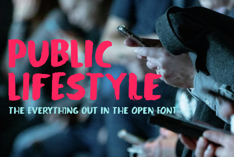 Public Lifestyle Font