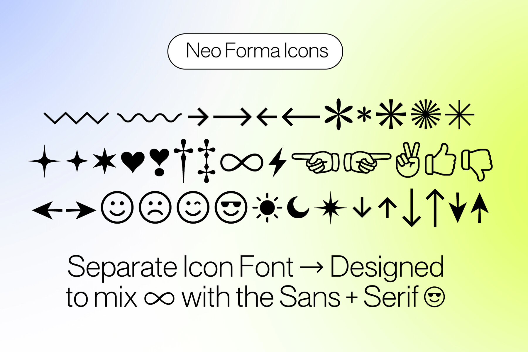 Neo Forma Font Duo 5