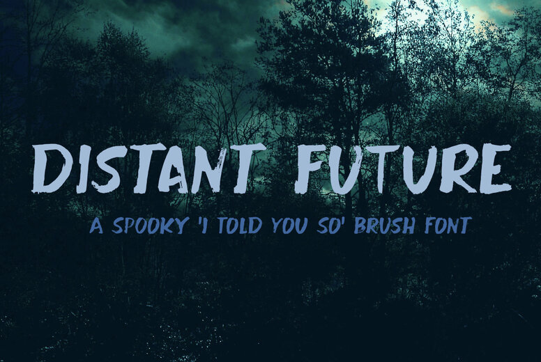 Distant Future Font