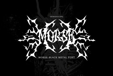 Morse Black Metal