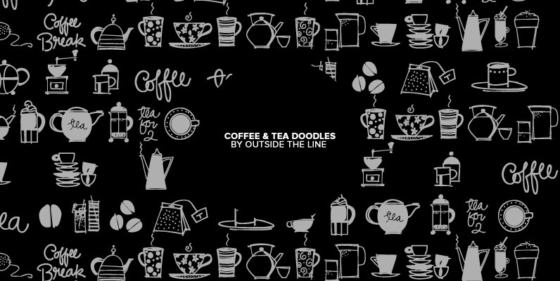 Coffee and Tea Doodles