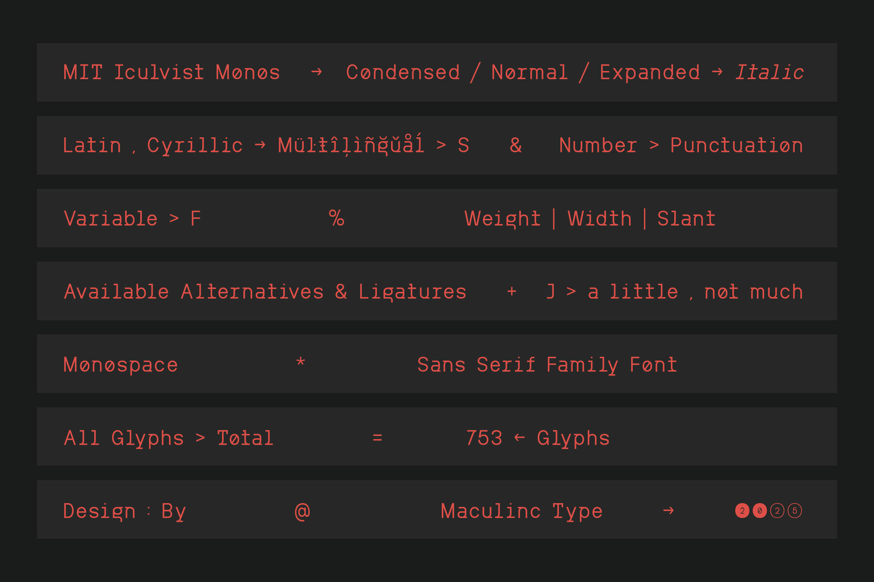 MIT Iculvist Monos 2
