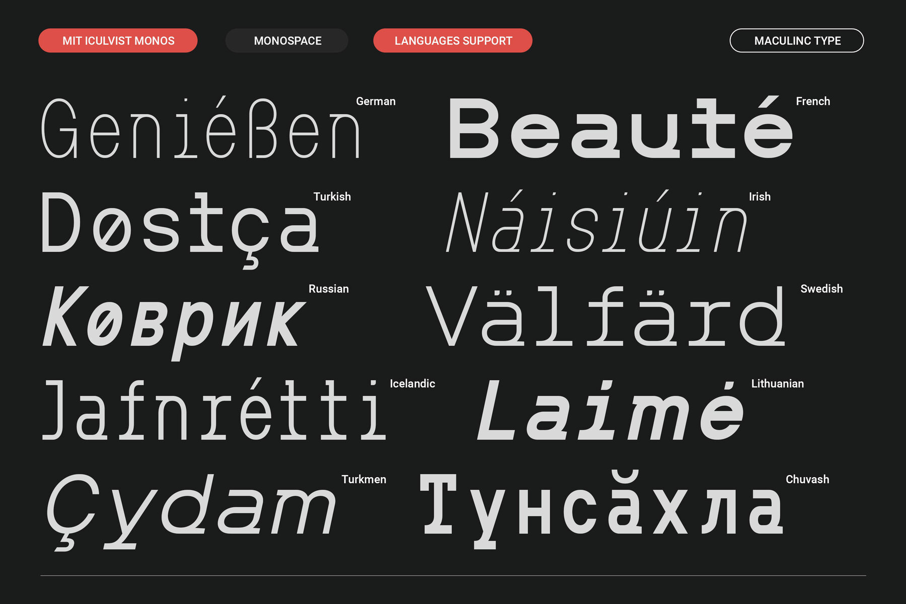 MIT Iculvist Monos 8