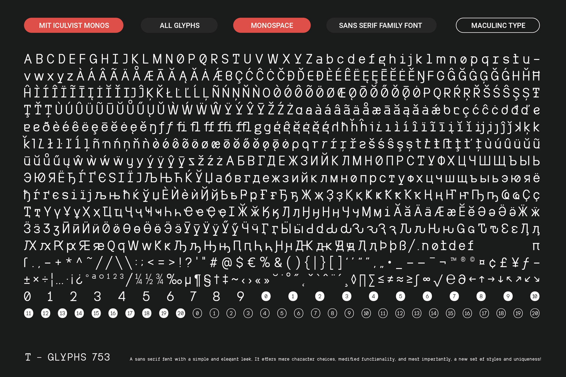 MIT Iculvist Monos 11