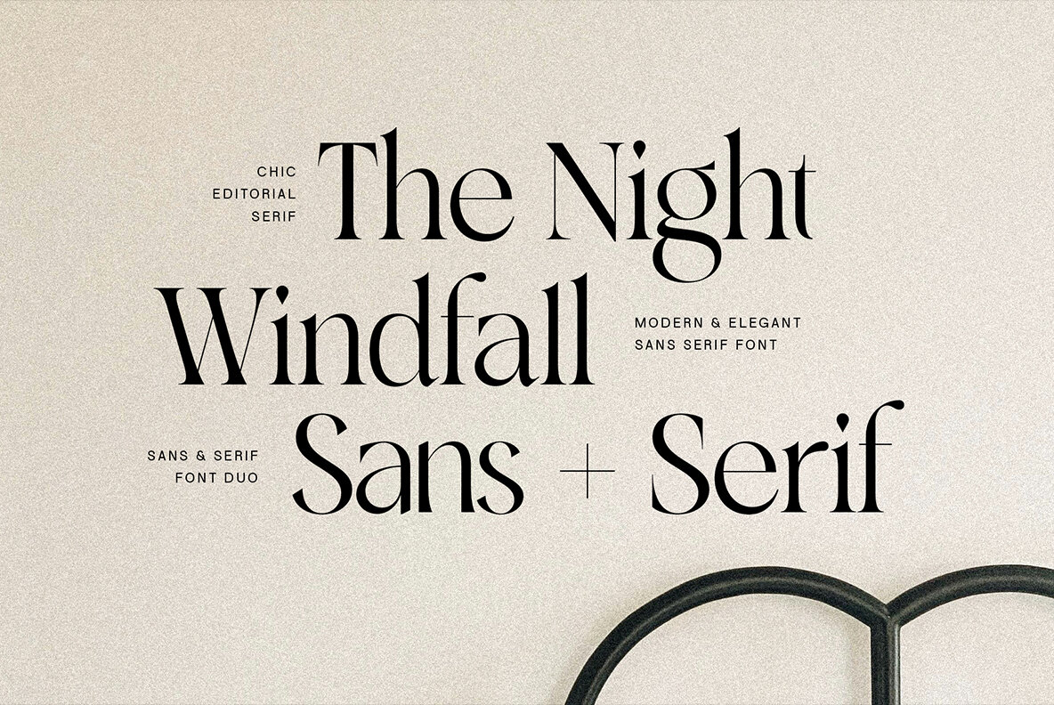 SLTF Night Windfall Font Duo 23