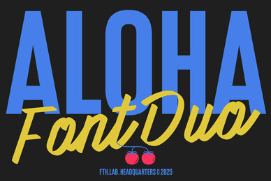 Aloha Font Duo