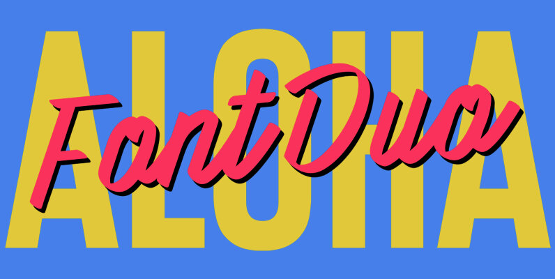 Aloha Font Duo