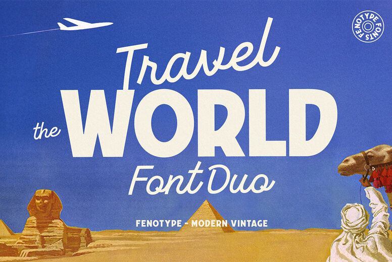 Travel The World Font