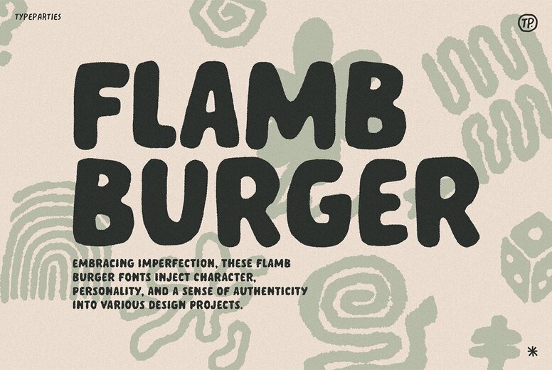 Flamb Burger Font