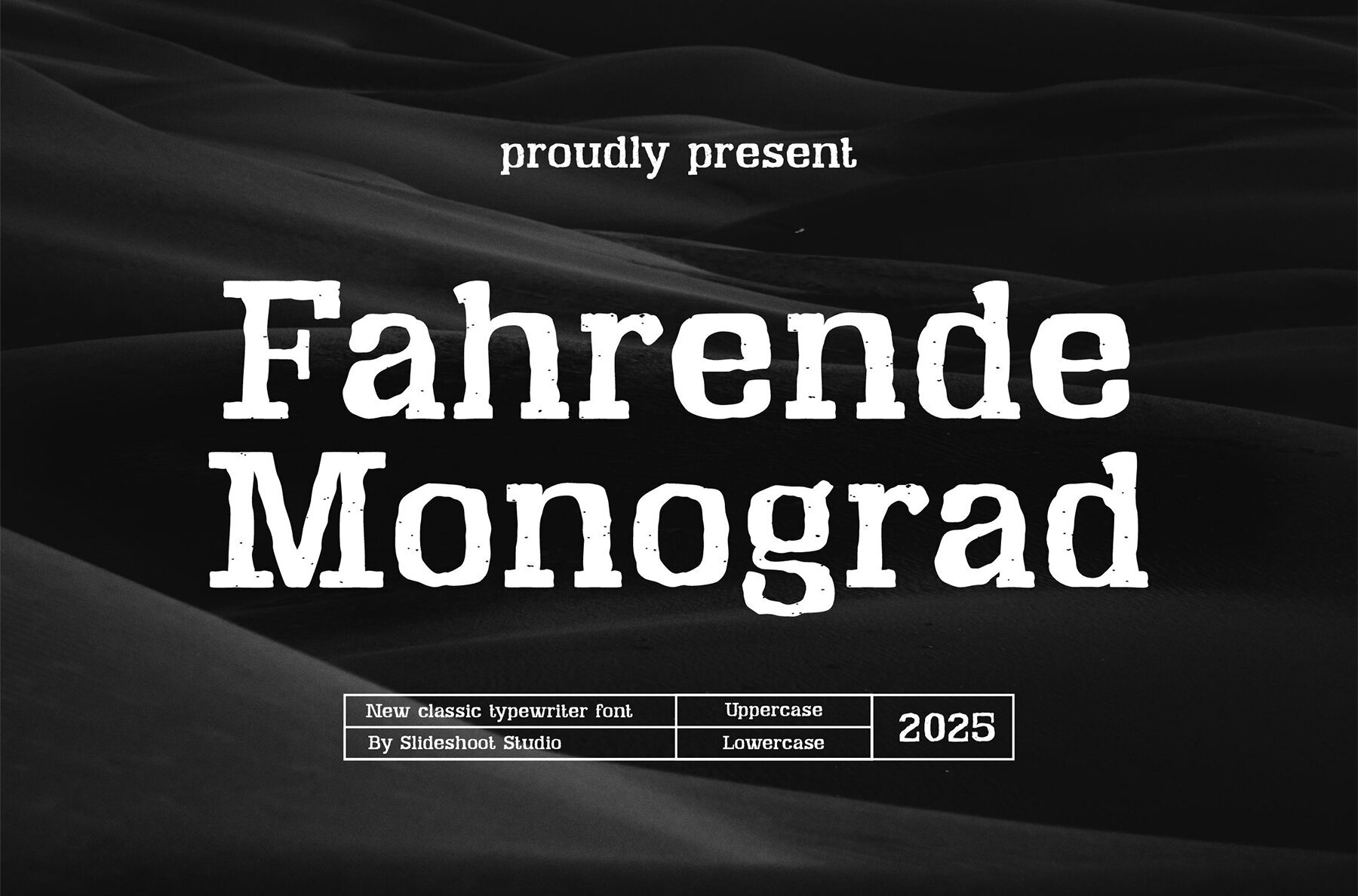 Fahrende Monograd 1