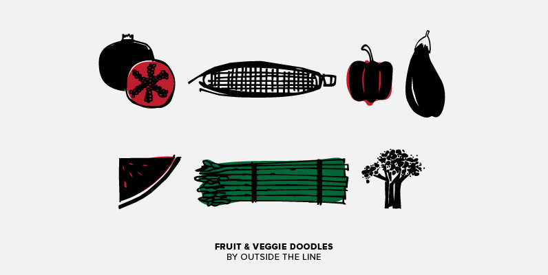 Fruit   Veggie Doodles