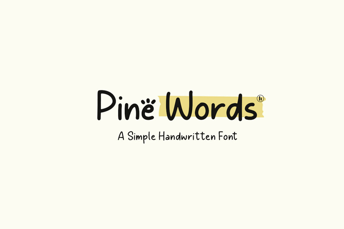 Pine Words 1