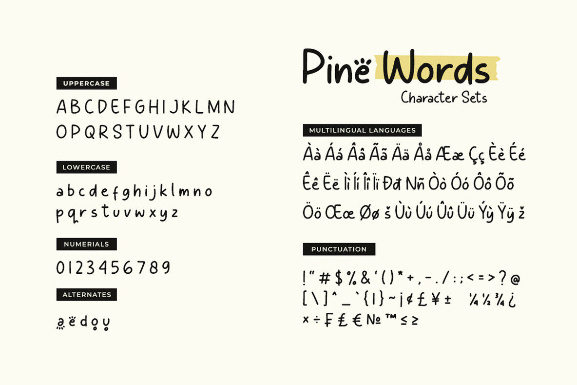 Pine Words 10