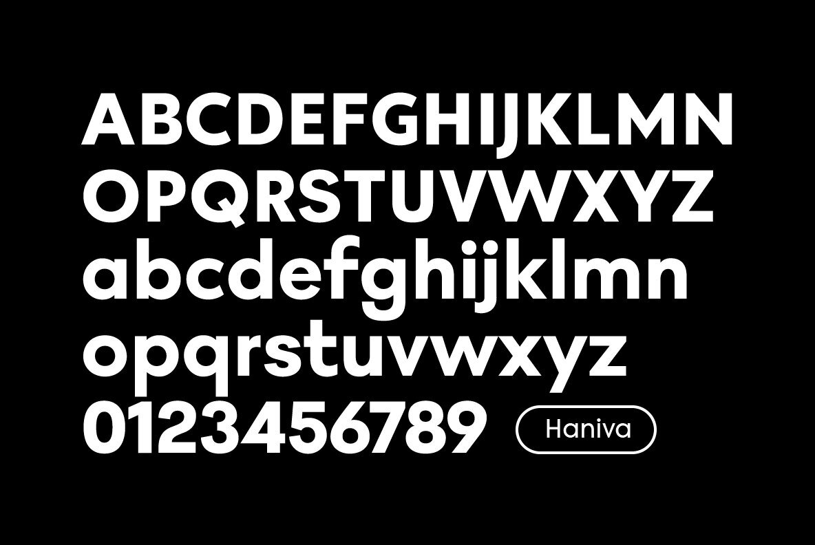 Haniva Font - YouWorkForThem