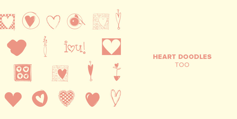 Heart Doodles Too