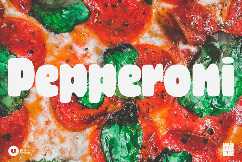 Pepperoni Font
