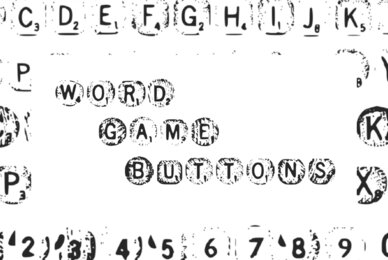 Word Game Buttons