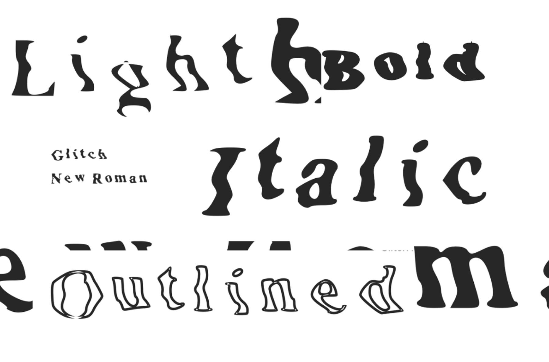 Glitch New Roman 2