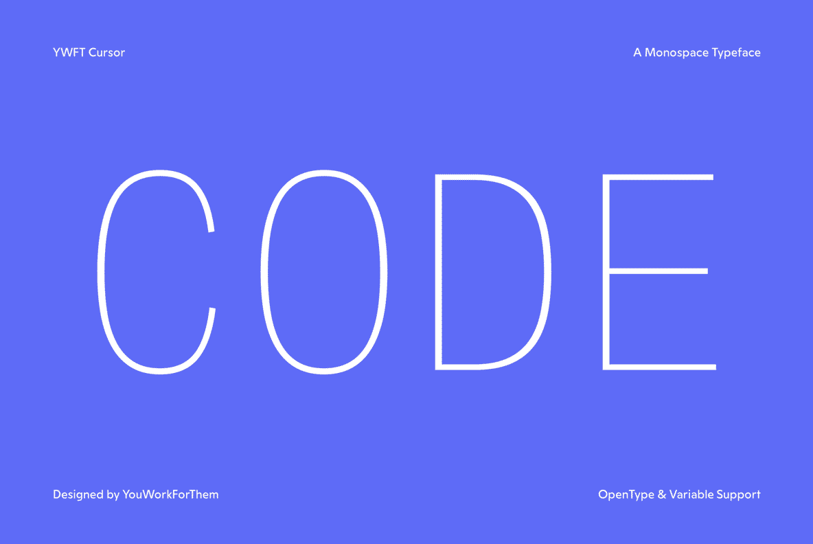 YWFT Cursor Mono 7