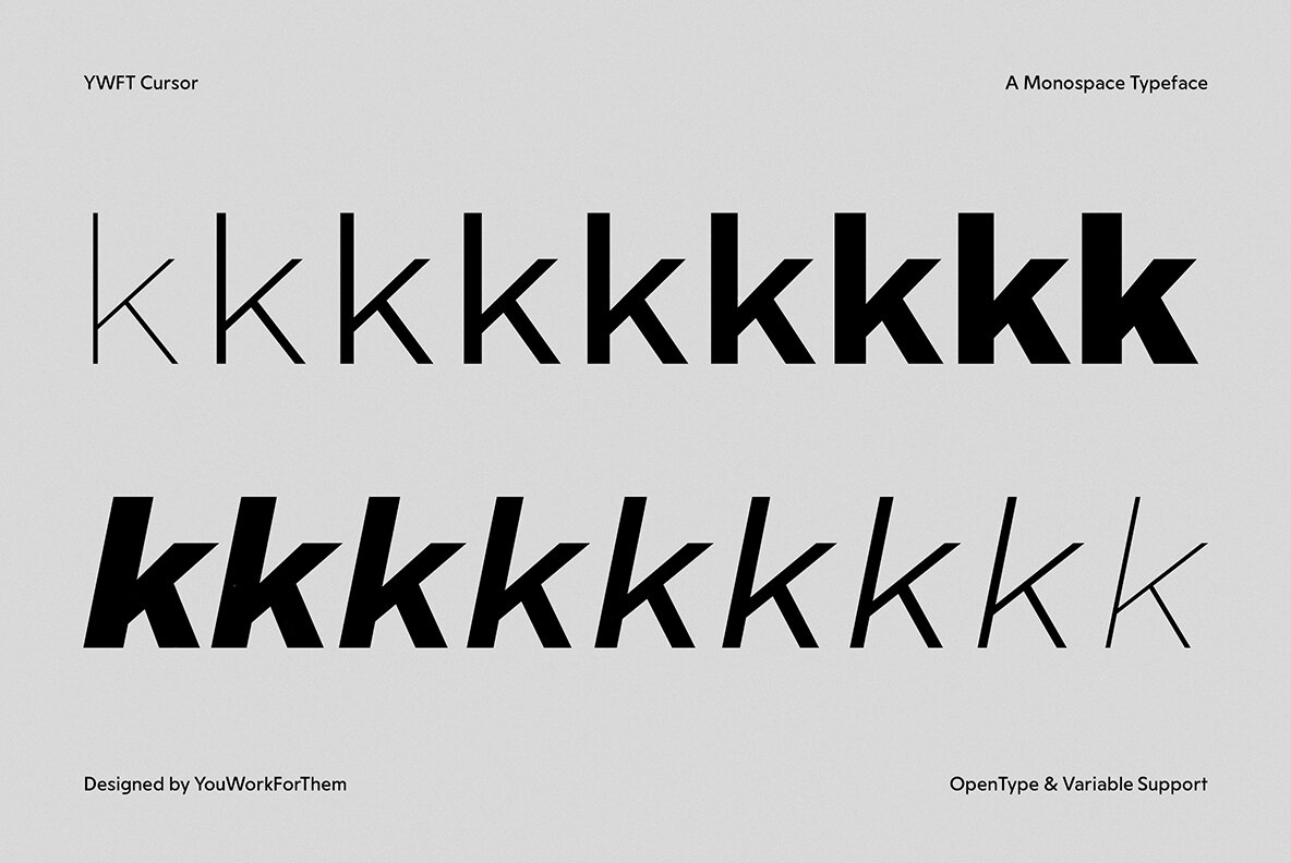 YWFT Cursor Mono 13