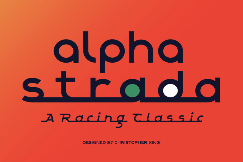 Alpha Strada Font
