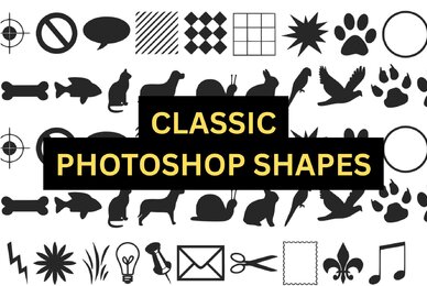 Classic Photoshop Shapes
