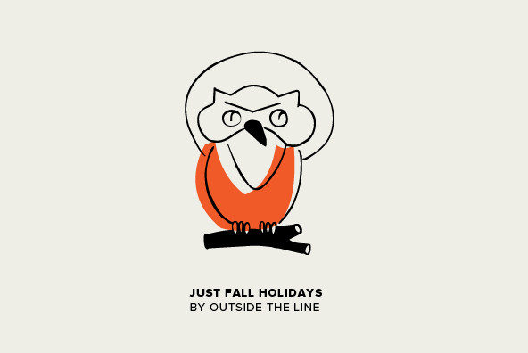 Just Fall Holidays Font
