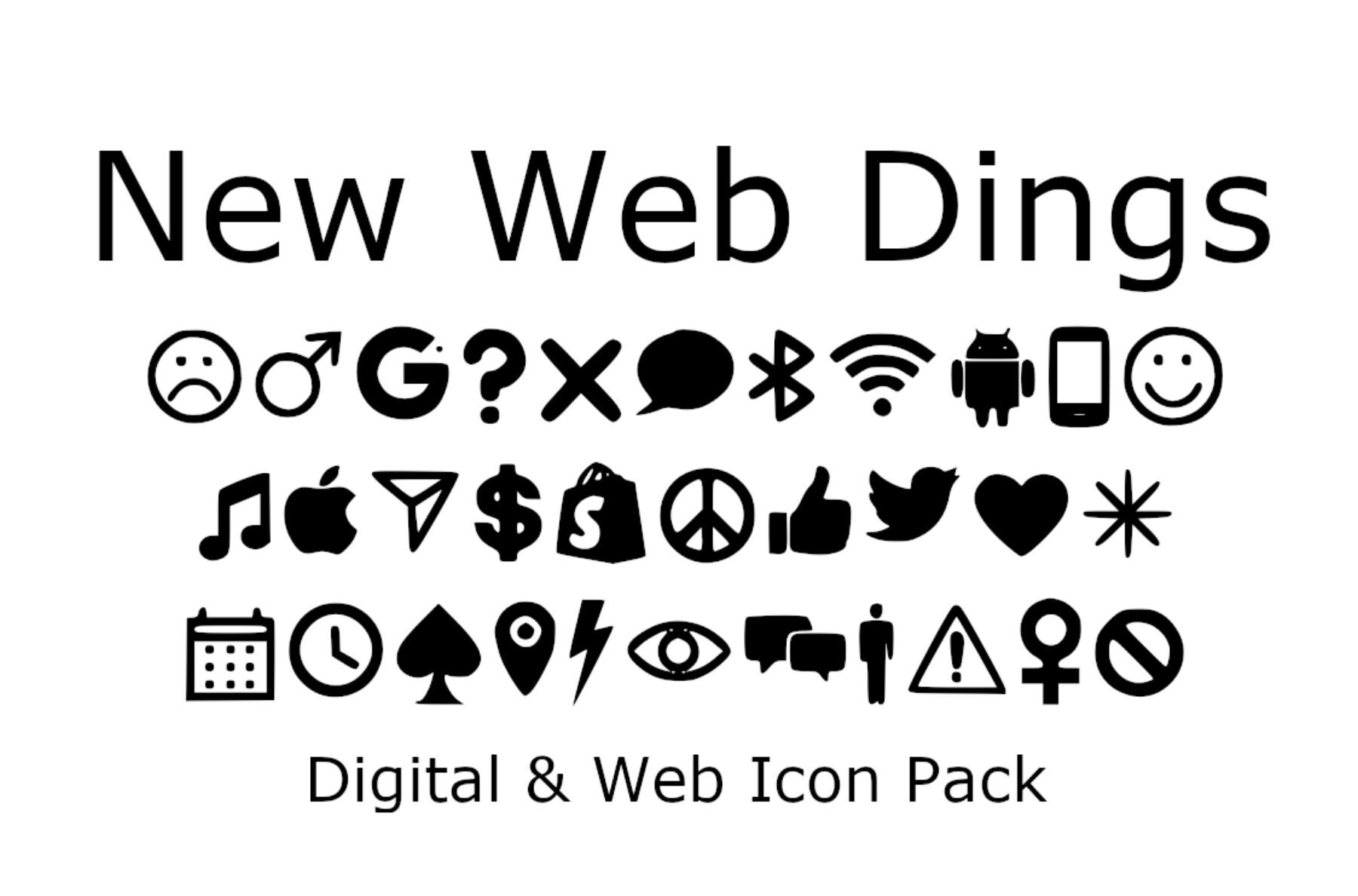 New Web Dings 1