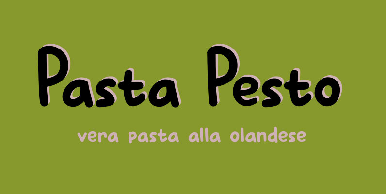 Pasta Pesto