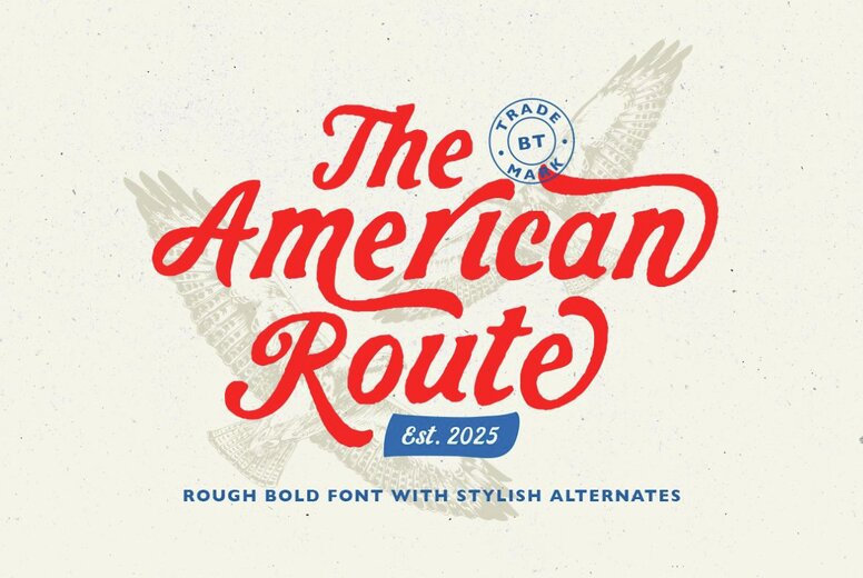 American Route Font