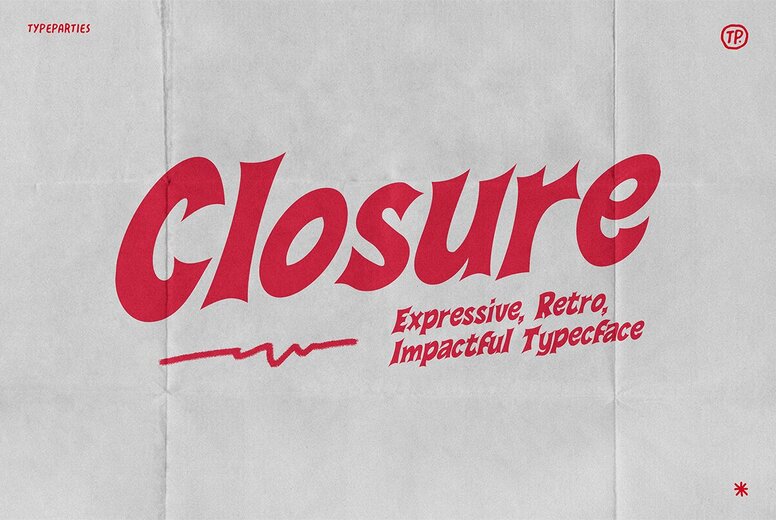 Closure Font