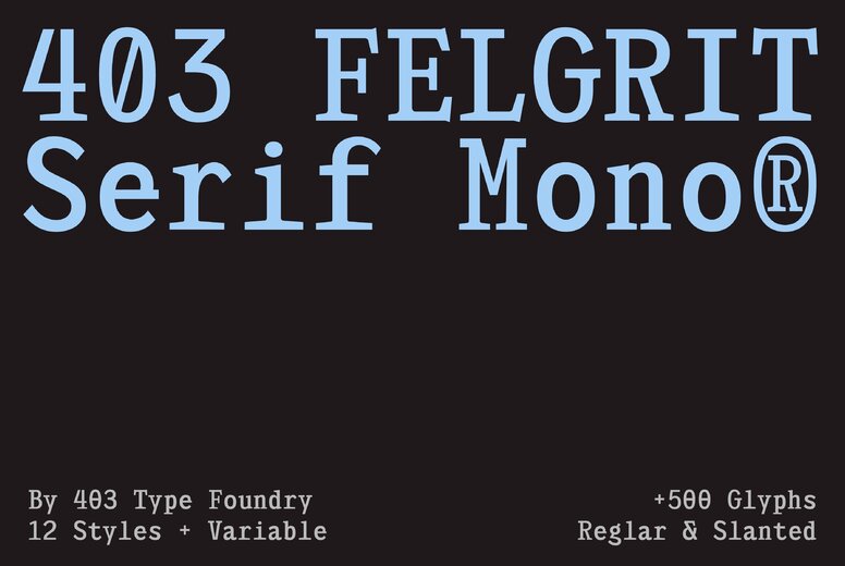 403 Felgrit Font
