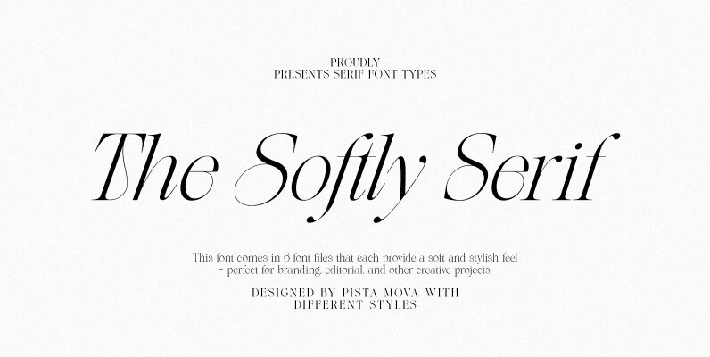 The Softly Serif